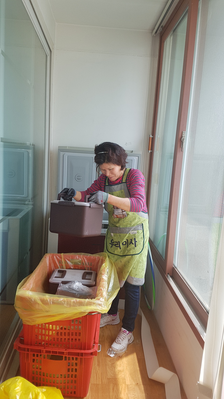 보관이사 하는 날